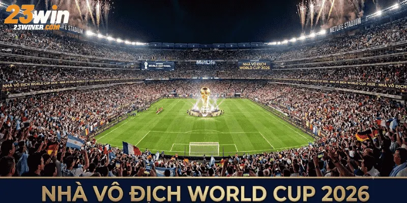 Dự đoán nhà vô địch World Cup 2026 tại nhà cái 23win